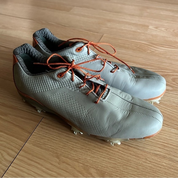 FootJoy D.N.A Gray Orange Golf Shoes Men’s 11M - Picture 1 of 12